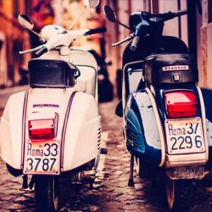 Vintage Tour (with Vespa)